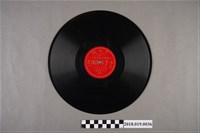 藏品(日本松竹唱片公司編號S3001《北京語唱片　日本語與北京語：丁鑑修閣下　序言(十九)、青柳篤恒老師　序言(十二)》蟲膠唱片)的圖片