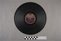 藏品(日蓄發行東洋商標發行編號台紫92-A《相褒：離別相褒(三)、(四)》蟲膠唱片)的圖片