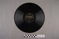 藏品(臺灣古倫美亞唱片公司發行編號80010A《梆子：雙斷橋、三官堂》蟲膠唱片)的圖片