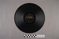 藏品(臺灣古倫美亞唱片公司發行編號80011A《梆子：燒骨計、三疑計》蟲膠唱片)的圖片