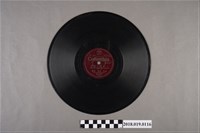 藏品(臺灣古倫美亞唱片公司發行編號80174《最新歌戲曲：三本陳三磨鏡(其三)、(其四)》蟲膠唱片)的圖片