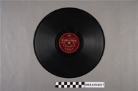 藏品(臺灣古倫美亞唱片公司發行編號80177《新欵歌戲：福州奇案(其一)、(其二)》蟲膠唱片)的圖片