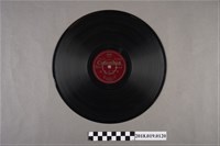 藏品(臺灣古倫美亞唱片公司發行編號80180《新欵歌戲：李阿仙思君(上)、(下)》蟲膠唱片)的圖片