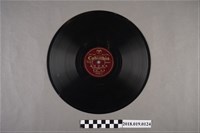 藏品(臺灣古倫美亞唱片公司發行編號80189《新欵歌戲：採花簿情報(其三)、(其四)》蟲膠唱片)的圖片