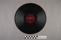 藏品(臺灣古倫美亞唱片公司發行編號80258《京音(慢板二簧)：宿店(上)、(下)》蟲膠唱片)的圖片