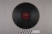 藏品(臺灣古倫美亞唱片公司發行編號80412《粵曲：蘭亭驚夢(頭段)、(二段)》蟲膠唱片)的圖片
