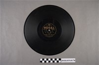 藏品(臺灣古倫美亞唱片公司發行利家商標編號T171《新欵白字戲：花魁受侮(其一)、(其二)》蟲膠唱片)的圖片
