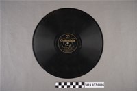藏品(日本古倫美亞唱片公司發行編號「27752」《流行歌：臺灣音頭、台北音頭》10吋蟲膠唱片)的圖片