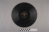 藏品(日本古倫美亞唱片公司發行編號「28171」《臺灣教育會選定民謠：林投節（上）、（下）》10吋蟲膠唱片)的圖片