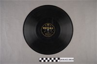 藏品(臺灣古倫美亞唱片公司發行利家商標編號「T278」《北管：晋陽宮（其一）、（其二）》10吋蟲膠唱片)的圖片