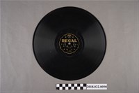 藏品(利家唱片公司發行編號「T326」《連文逃走（其七）、（其八）》10吋蟲膠唱片)的圖片