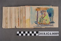 藏品(算命掛牌手繪上彩)的圖片