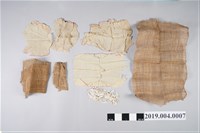 藏品(粗麻白苧布塊組)的圖片