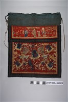 藏品(福祿壽與雙鳳戲牡丹盤金繡桌裙)的圖片