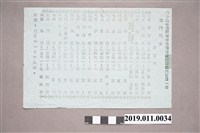 藏品(1973年暑期青年自強活動澎湖戰鬥營第一期晚會節目表)的圖片