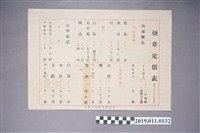 藏品(菸草定價表)的圖片