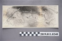 藏品(日治時期日月潭第二發電所平面圖)的圖片