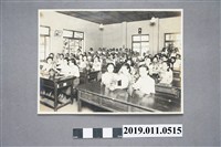 藏品(女學生練習插花照)的圖片