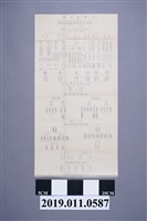 藏品(〈總統訓詞：幹部教育訓練的要旨及幹部自反自修的要領──附表解〉手冊附屬表格)的圖片