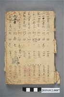 藏品(昭和17年田地手抄簿)的圖片