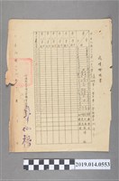 藏品(柯瑞吉臺灣省立臺南工業職業學校成績證明書)的圖片