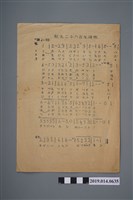 藏品(柯瑞吉捐贈歌譜〈紀元二千六百年頌歌〉)的圖片