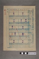 藏品(臺南縣立新化初級中學44年度第2學期第3次臨時考試時間表)的圖片