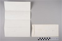 藏品(笠詩刊社寄柯旗化編輯通訊信件（1985年2月6日）)的圖片