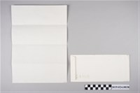 藏品(笠詩刊社寄柯旗化《笠》創刊22周年會通知信件（1986年6月5日）)的圖片