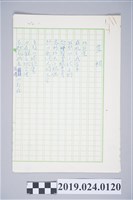 藏品(柯旗化詩作〈真相〉複寫稿)的圖片