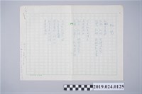 藏品(柯旗化詩作〈紅包〉複寫稿)的圖片