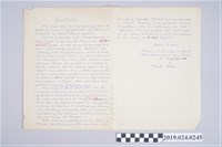 藏品(柯旗化與Mark Selden合編《高級活用英語會話》序文手稿)的圖片