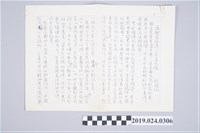 藏品(柯旗化文章〈這裡是台灣，不是大陸〉手稿)的圖片