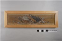 藏品(彰化二林陳錦甫家族古厝郭新林彩繪牆板-尚書紅杏)的圖片