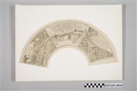 藏品(臺灣新聞牡〈牡丹征伐石門進擊〉新聞紙扇形圖)的圖片