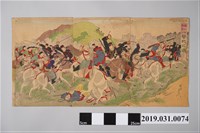 藏品(浮世繪南征軍於彰化擊戰之圖)的圖片