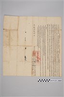 藏品(光緒4年4月三塊厝庄業主王蘭芬等與海埔厝庄業主戴能智等仝立合約字)的圖片