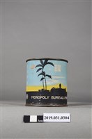藏品(臺灣專賣局「曙」捲菸罐)的圖片
