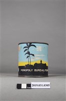 藏品(臺灣專賣局「曙」捲菸罐)的圖片