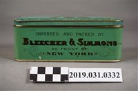 藏品(BLEECKER & SIMMONS臺灣烏龍茶茶葉罐)的圖片