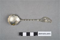 藏品(金屬臺灣造型湯匙)的圖片