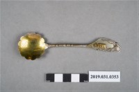 藏品(金屬臺灣造型湯匙)的圖片