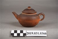 藏品(陶製東陽出品褐色茶壺)的圖片