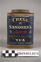 藏品(CHASE&SANBORN'S福爾摩沙烏龍茶茶罐)的圖片