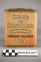 藏品(CHASE&SANBORN'S福爾摩沙烏龍茶茶罐)的圖片