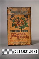 藏品(美國美人牌福爾摩沙烏龍茶罐)的圖片