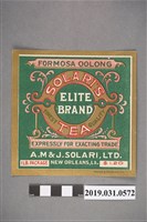 藏品(ELITE BRAND 烏龍茶商標圖示)的圖片
