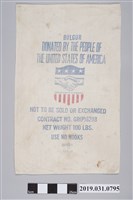 藏品(美援小麥袋)的圖片