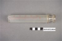 藏品(50cc玻璃製白色針筒)的圖片