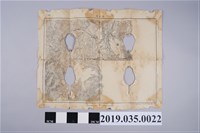 藏品(大日本帝國陸地測量部〈二萬五千分一地形圖：日月潭〉)的圖片